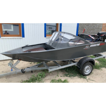 Лодка из Пнд Киммерия 400DCX Серая